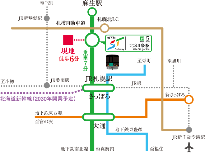 交通案内図