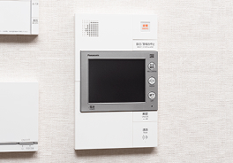 カラーTVモニター付インターホン